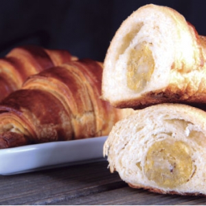 Croissant de Banana e Castanha do Pará