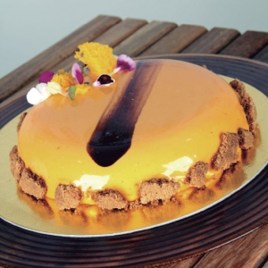 Entremet Manga e Cenoura