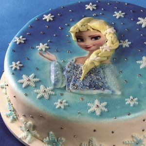 Bolo Frozen Princesa Elsa