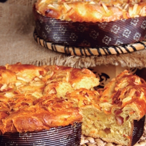 Pão de Ovos com Iogurte, Cenoura e Maçã