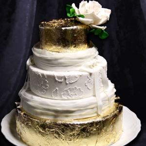 Bolo de Bodas de Ouro