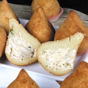 Coxinha de Frango com Catupiry