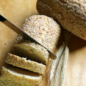 Pão de Soja com Flocos de Arroz