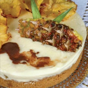 Cheese Cake Tropical de Abacaxi