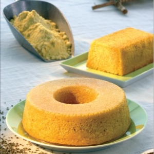 Golden Cake Fubá