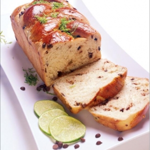 Brioche de Limão com Gotas de Chocolate