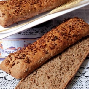 Ciabatta com Fibras, Açaí e Granola