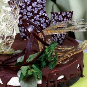 Torta de Hortelã com Chocolate