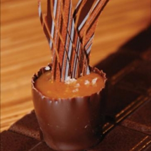 Ganache de Chocolate Extra Amargo com Cachaça