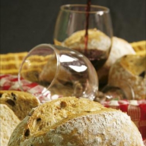 Pão Semi-Italiano com Alho Negro e Azeitona Preta