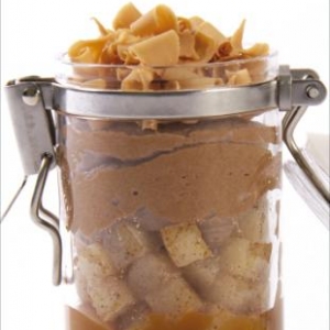 Verrine de Caramelo e Chocolate