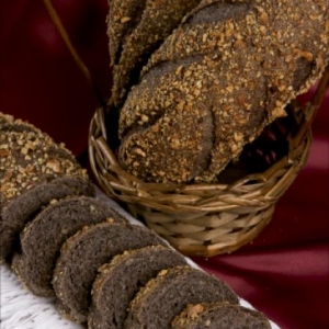 Pão de Centeio e Farinha de Uva