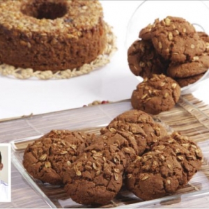 Cookies com Fibras e Granola