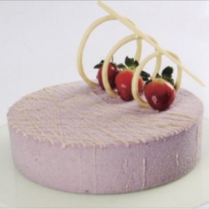 Entremet de Frutas Vermelhas