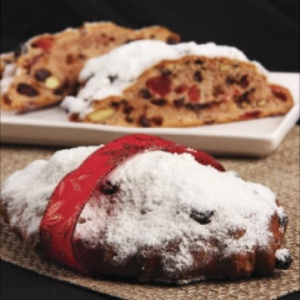 Stollen de Frutas Vermelhas