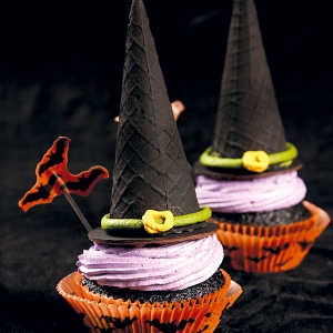 Cupcake Chapéu de Bruxa