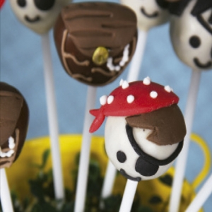 Cake Pop de Piratas