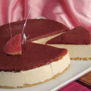 Torta Cheesecake Diet de Goiabada