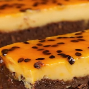 Petit Gateau ao Mousse de Maracujá